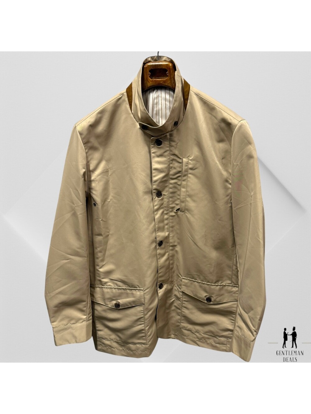 Travelsmith Travel Smith Safari Mens Khaki Photographer Utility Jacket Cargo L